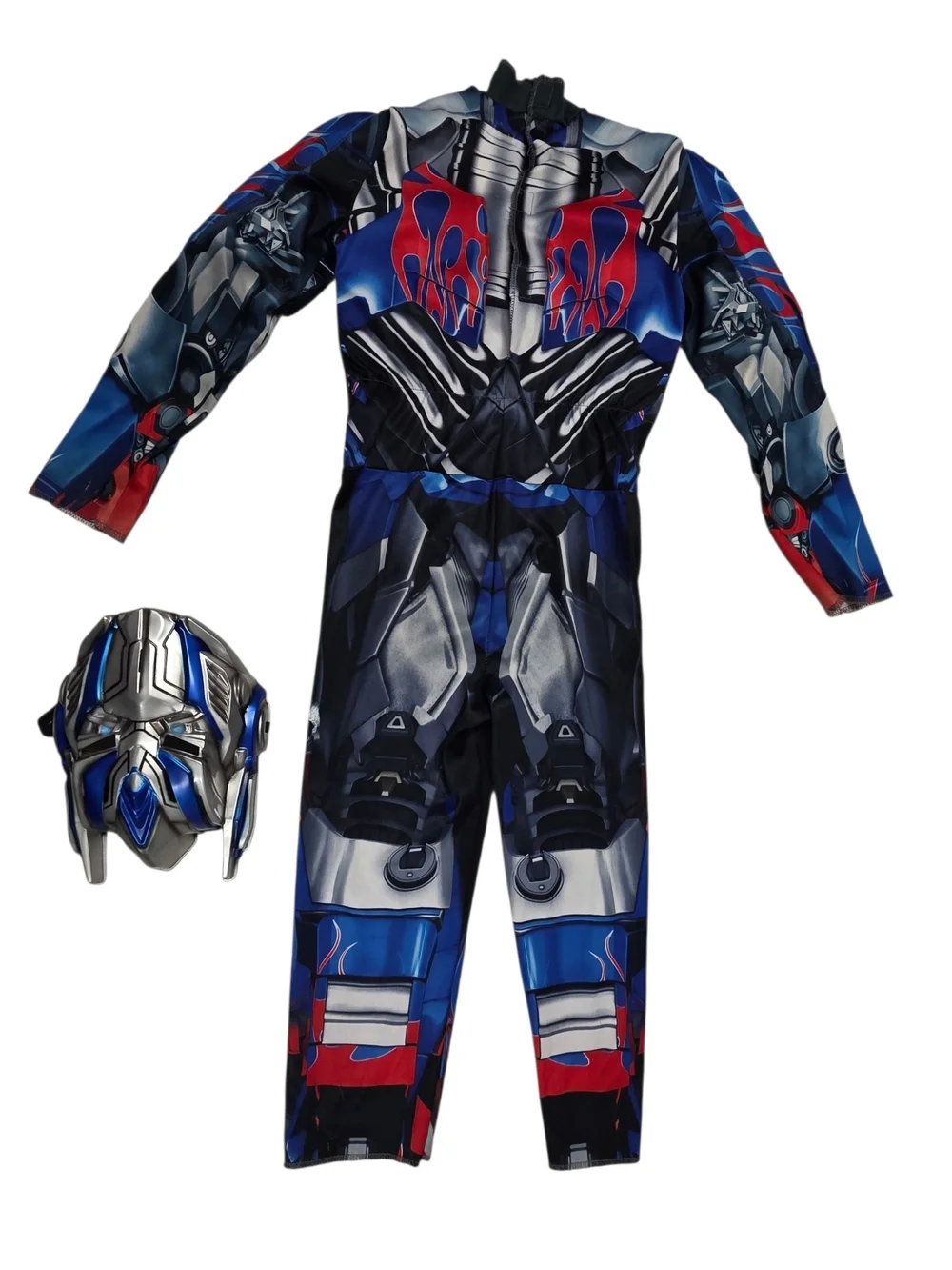 Disguise Transformers Optimus Prime Muscle Costume with Mask - Boys Size S (4-6)